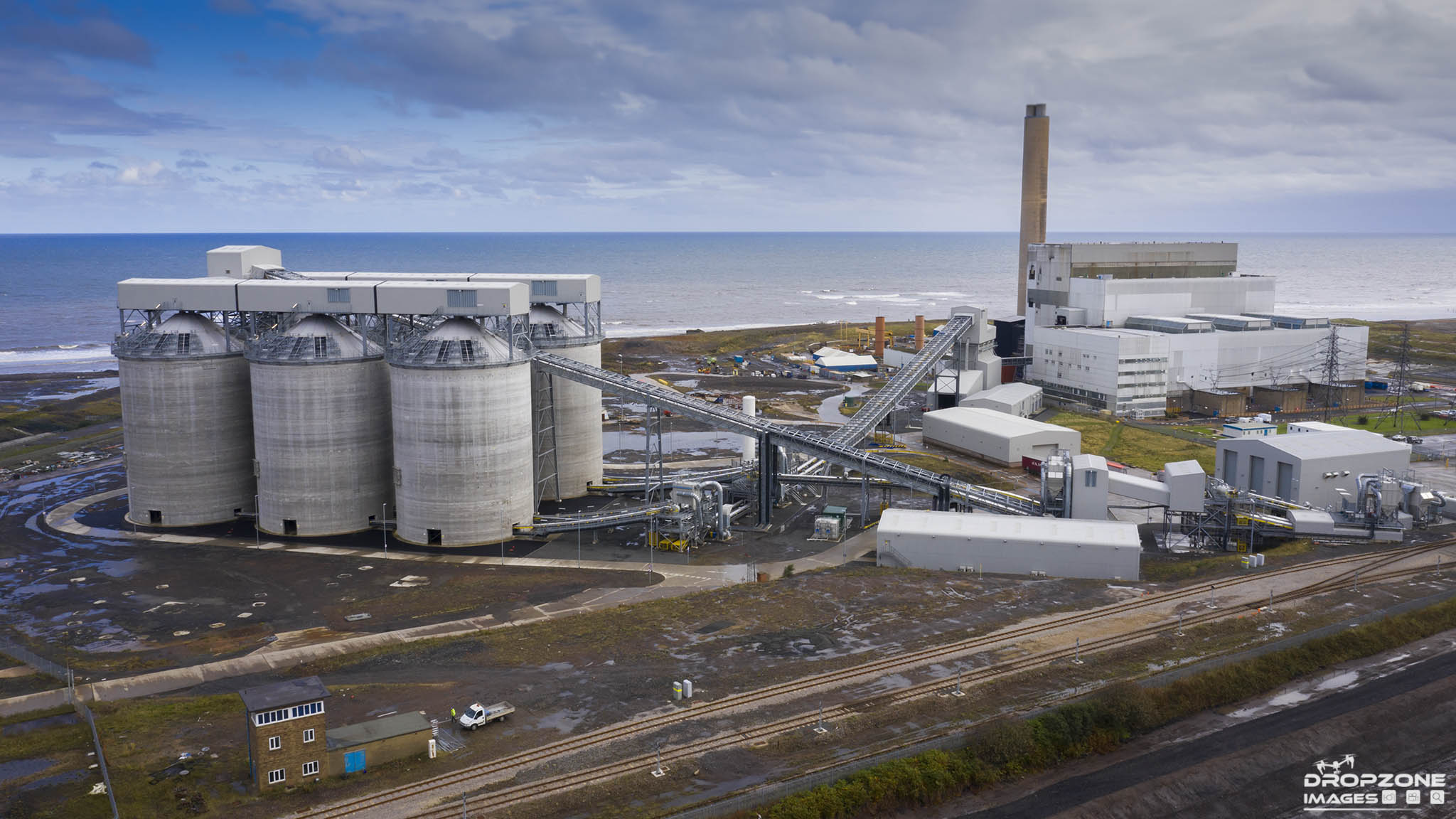 Alnmouth power station, Registered drone operator Northumberland