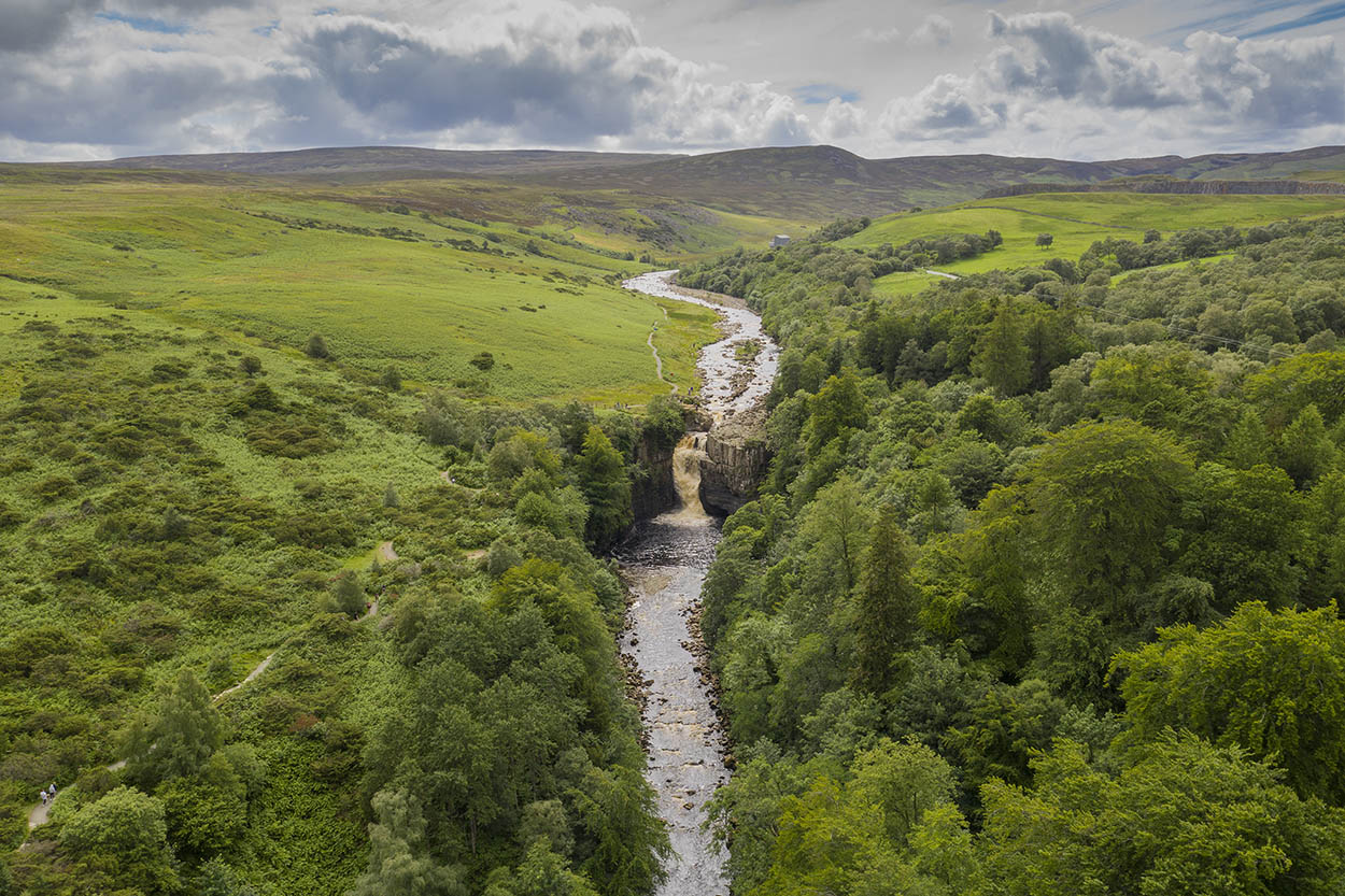 North East drone images Teesdale