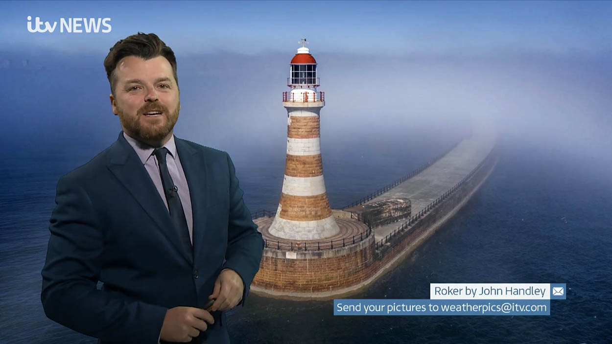 Read more about the article Roker Pier on Tyne Tees weather