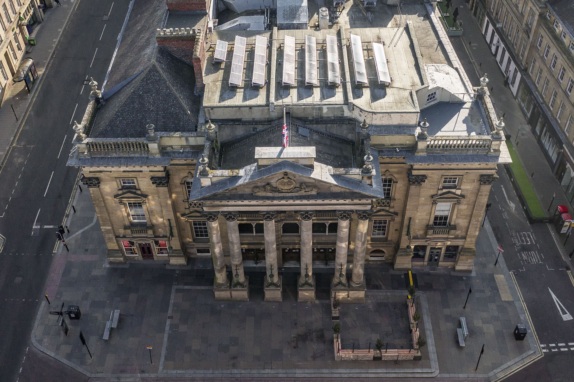 Theatre Royal drone Newcastle
