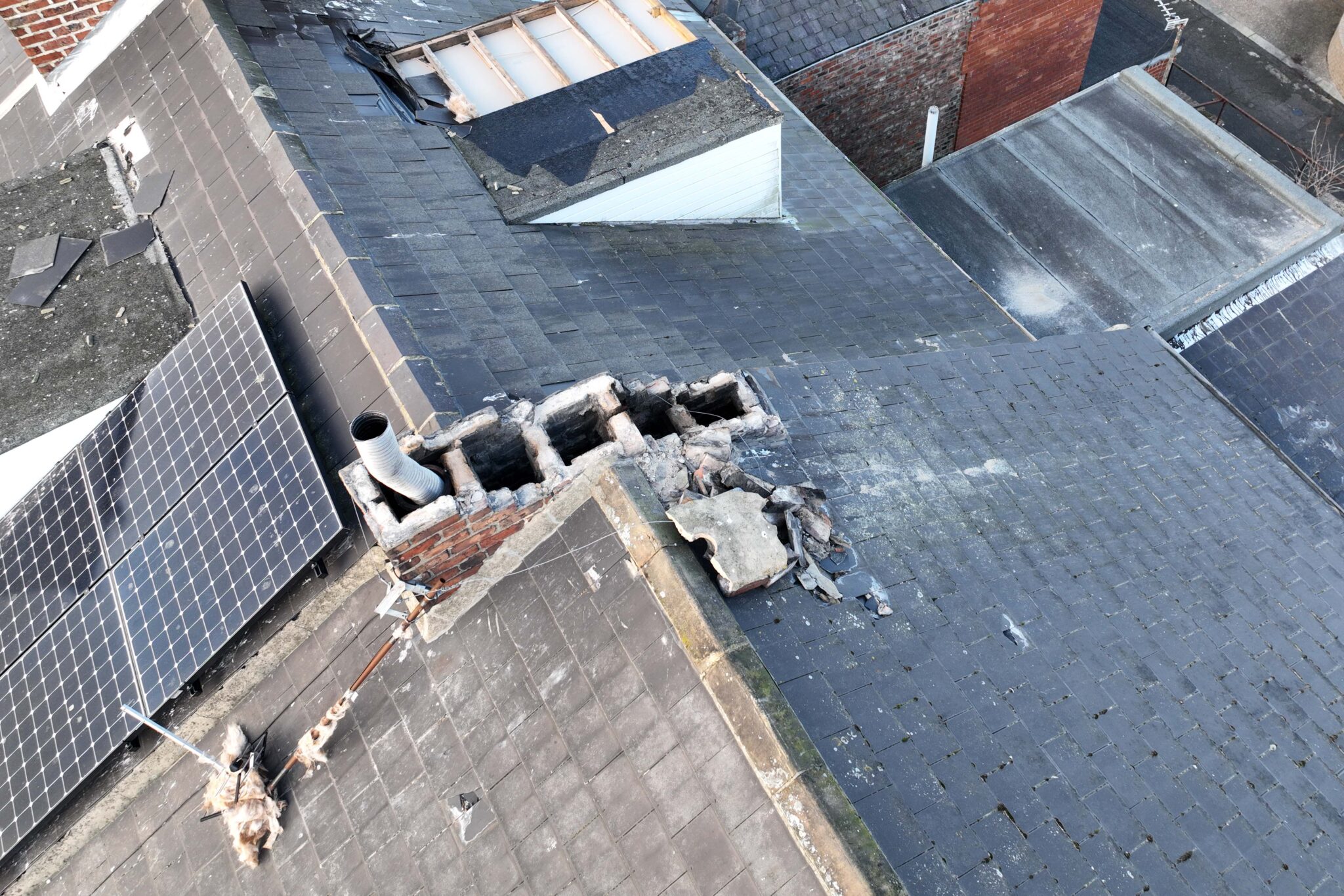 You are currently viewing North East Storms – Roof Damage