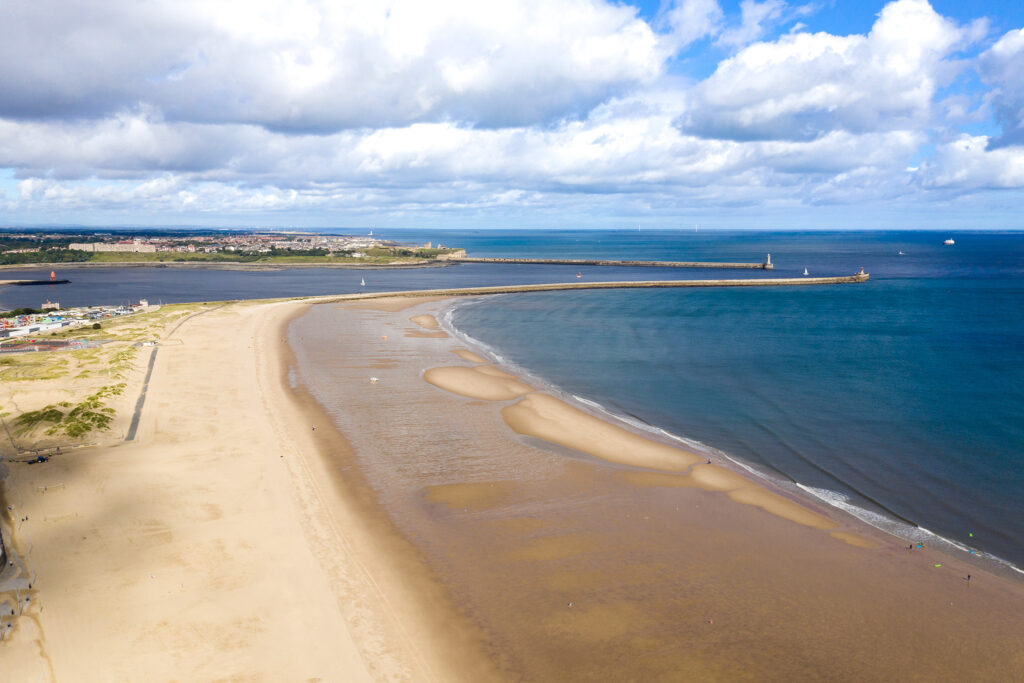 North East drone beach